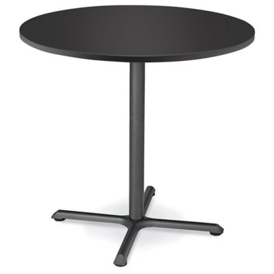 Classic Bar Height Table - 36" Diameter, Black H-6966BL