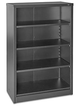 Bookcase - 4 Shelf, Unassembled, 35 x 13 x 52", Black H-6973