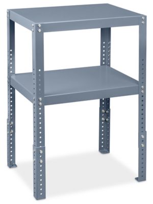 Adjustable Height Machine Table - 24 x 18 x 30-37