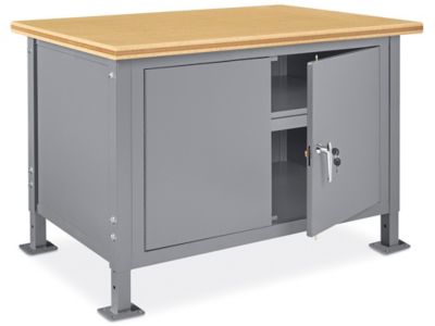 Standard Cabinet Workbench - 48 x 30", Composite Wood Top H-6993-WOOD