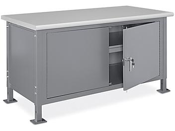Standard Cabinet Workbench - 60 x 30", Laminate Top H-6994-LAM