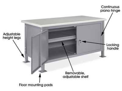 Standard Cabinet Workbench - 60 x 30