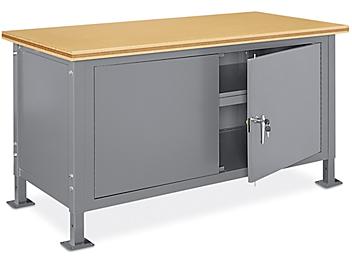 Standard Cabinet Workbench - 60 x 30", Composite Wood Top H-6994-WOOD