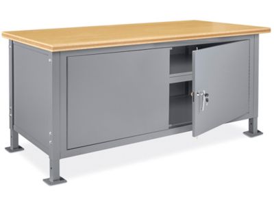Standard Cabinet Workbench - 72 x 30", Composite Wood Top H-6995-WOOD