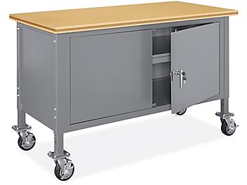Mobile Cabinet Workbench - 60 x 30"