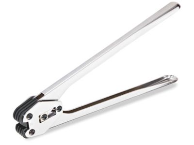 Uline – Pince à sertir industrielle pour joints à griffes pour feuillard en polyester – 1/2 po
