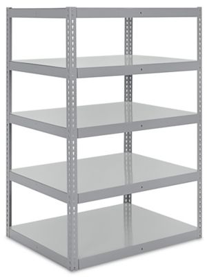 Solid Stainless Steel Shelving - 60 x 24 x 72 H-6817 - Uline