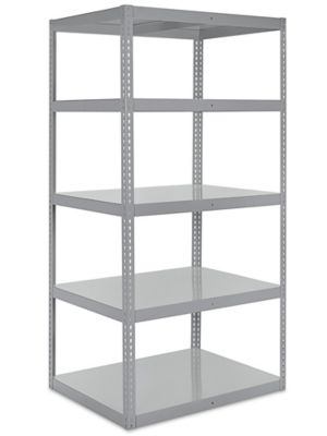 Solid Stainless Steel Shelving - 36 x 24 x 72 H-5468 - Uline