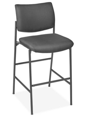 Chaise à hauteur de bar en tissu