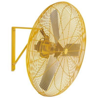 Heavy-Duty Wall Mount Fan - Stationary, 36