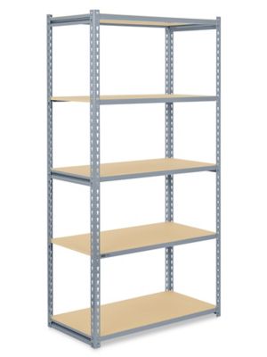 Solid Stainless Steel Shelving - 36 x 24 x 72 H-5468 - Uline