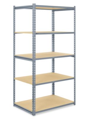 Solid Stainless Steel Shelving - 36 x 24 x 72 H-5468 - Uline