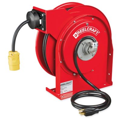 Industrial Cord Reel - 15A, Single Outlet H-7121 - ULINE
