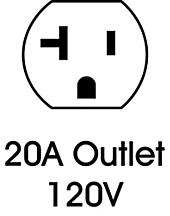 20A Outlet 120V