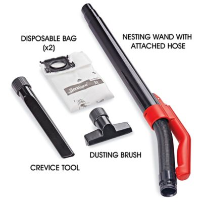 Vacuum Crevice Tool and Bags