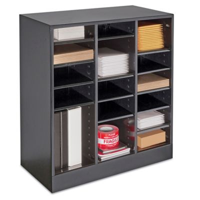 Mail Sorter- Steel with Adjustable Slots, 21 Compartment, 14