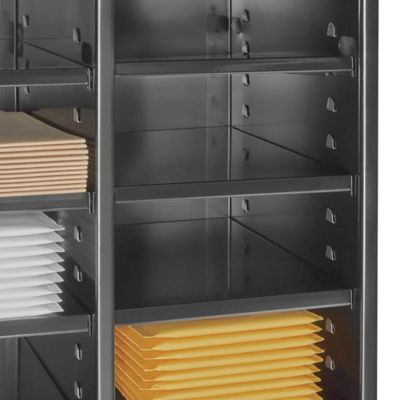 Mail Sorter- Steel with Adjustable Slots, 21 Compartment, 14