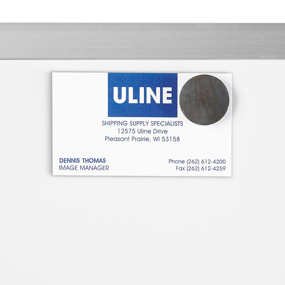 Magnetic Steel Mobile Dry Erase Board - 6 x 4\' H-7179 - Uline