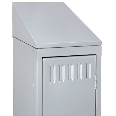  Industrial Locker Sloping Top - 1 Wide, 12 x 12"