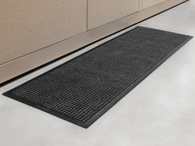 Waterhog™ Carpet Mat - 2 x 6', Charcoal H-7186GR - Uline