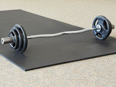 Rubber Gym Mat - 1/2 Thick, 4 x 8' - ULINE - H-7205