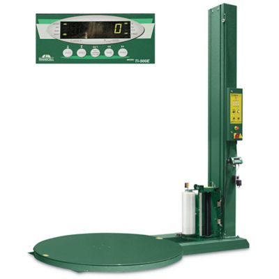 Semi-Automatic Stretch Wrap Machine with Scale - 52 x 52 x 110