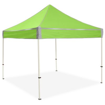 Hi-Vis Aluminum Frame Canopy - 10 x 10', Lime H-7230LIME