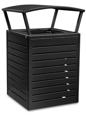 Terrace Trash Can - 32 Gallon, Black H-7234BL