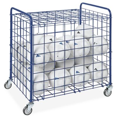 Basketball Storage Cage Cart