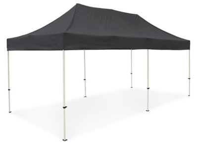 Steel Frame Canopy 10 x 20 Black