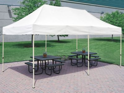 Event Tent with Barrels - 20 x 20' H-9246 - Uline