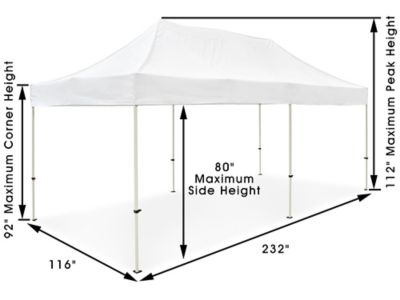Steel Frame Canopy 10 X 20