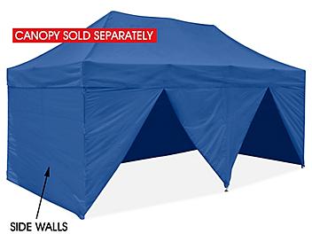 Side Walls for Instant Canopy - 10 x 20', Solid, Blue H-7267BLU