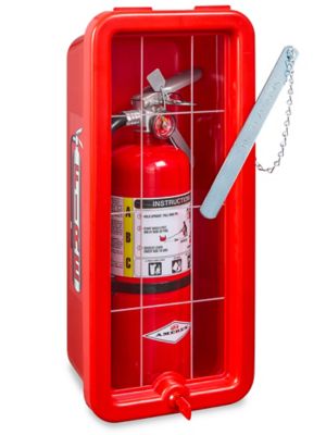 Plastic Fire Extinguisher Cabinet - 2 1/2 - 5 lb H-7268 - ULINE