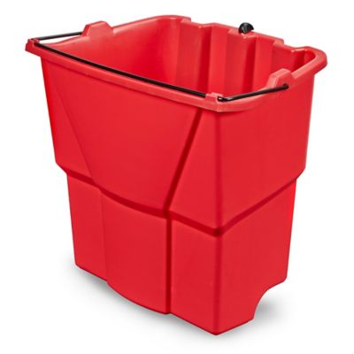 Rubbermaid® Utility Bucket with Spout - 14 Quart, Red H-2864R - Uline