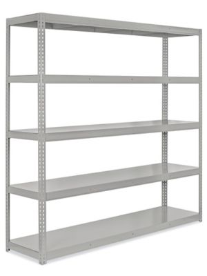 60H x 96W x 24D Premium Rivet Shelving