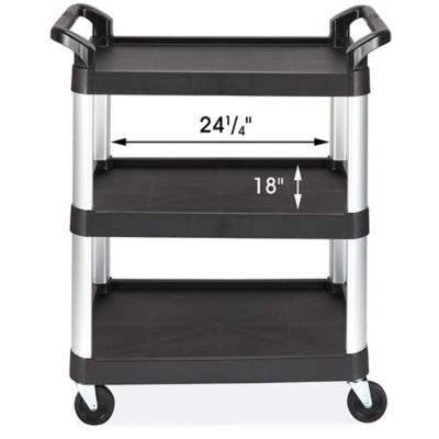 Rubbermaid® Trademaster® Cart - 43 x 19 x 39 H-4790 - Uline