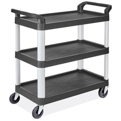 ULINE Cart, Service Enclosed Wht - H-3365W - Each / 1