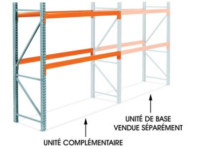 Add-On Unit for Pallet Rack - 96 x 36 x 96" H-7461-ADD