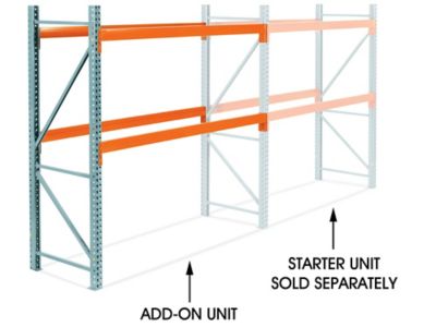 Add-On Unit for Pallet Rack - 96 x 36 x 96" H-7461-ADD