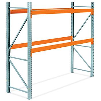 Two-Shelf Pallet Rack Starter Unit - 108 x 36 x 96" H-7462