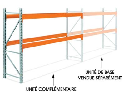 Add-On Unit for Pallet Rack - 144 x 36 x 96" H-7464-ADD