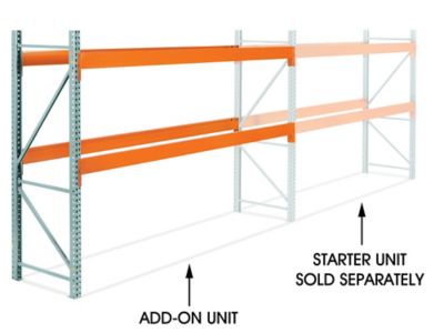 Add-On Unit for Pallet Rack - 144 x 36 x 96" H-7464-ADD