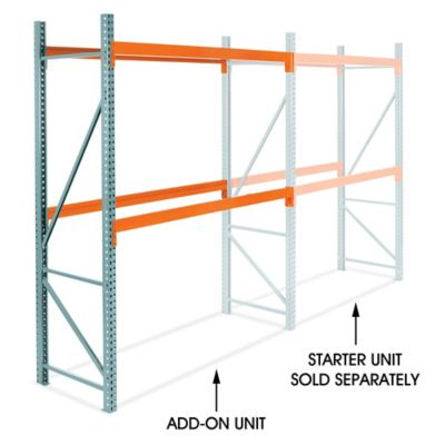 Add-On Unit for Pallet Rack - 96 x 36 x 120" H-7465-ADD