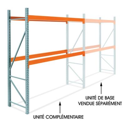 Add-On Unit for Pallet Rack - 120 x 36 x 120" H-7467-ADD