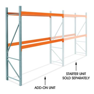 Add-On Unit for Pallet Rack - 120 x 36 x 120" H-7467-ADD