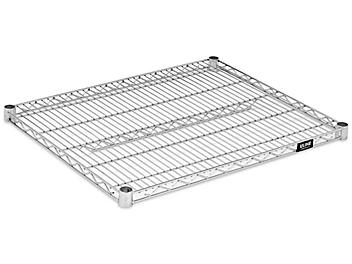 Additional Chrome Wire Shelves - 30 x 24" H-7475C