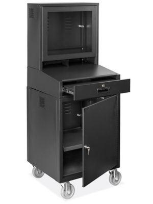 Armoire informatique mobile H159xL71xP60 cm