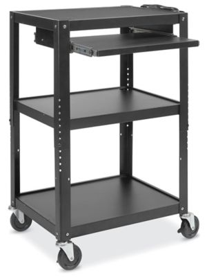 Economy AV Cart - 26 x 20 x 29-42" H-7550