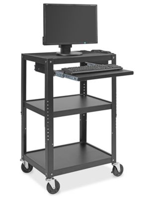 Economy AV Cart - 26 x 20 x 29-42
